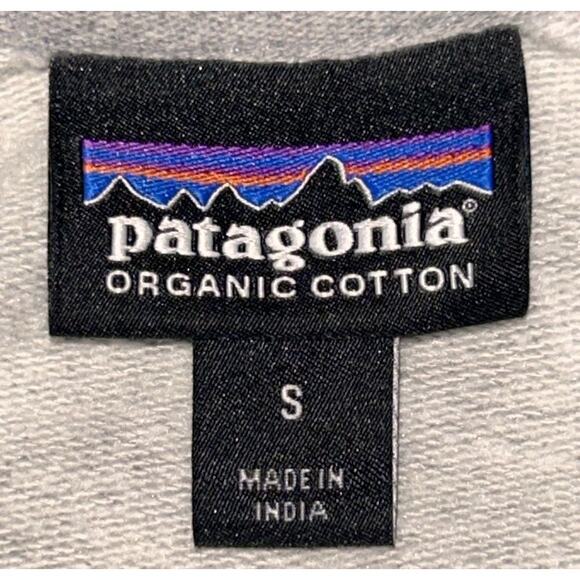 Patagonia Range Station Midweight Gray Crew Sweatshirt Men's Small - Picture 5 of 7